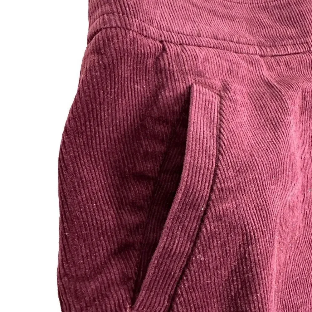 Loft Corduroy Burgundy Skirt size 0P